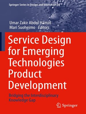 cover image of Service Design for Emerging Technologies Product Development